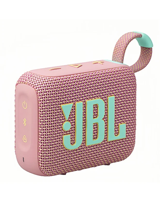 Premium Audio Portable Wireless Bluetooth Speaker Waterproof Dustproof (Pink, Compact) 75n68