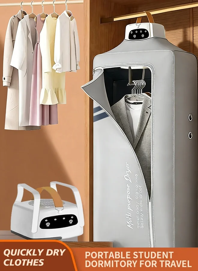 APEX Portable Electric Laundry Dryer Machine with Drying Bag (2-Gear Adjustable, Compact Design) yyyc0