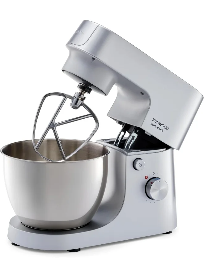 Premium Stand Mixer 1400W High-Performance Kitchen Appliance with 5L Stainless Steel Bowl (Silver) 5mzm5