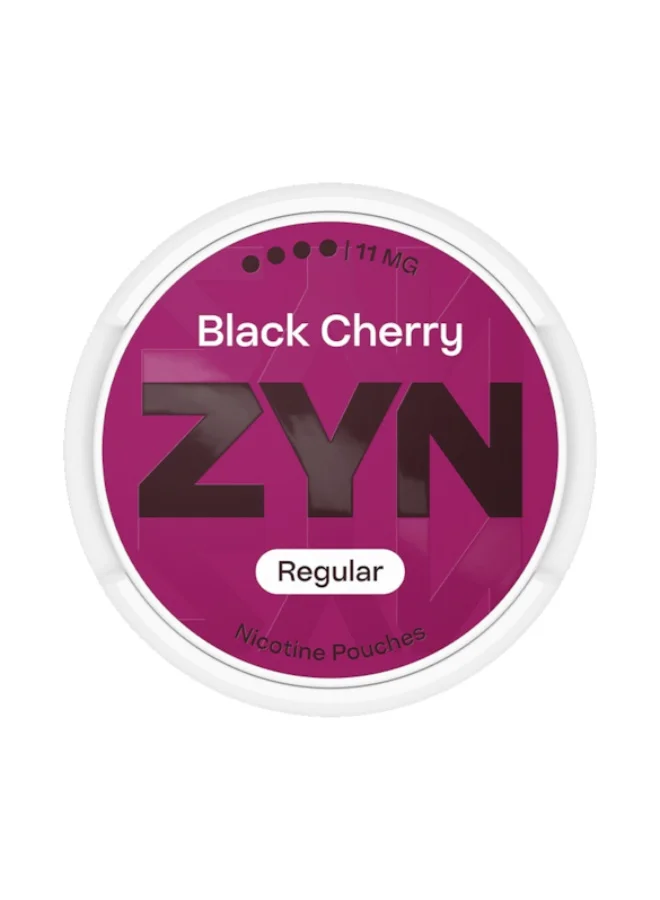 Premium Nicotine Pouches Black Cherry Flavor (11mg, 20 Pcs) - Tobacco-Free Oral Refreshment pk79k
