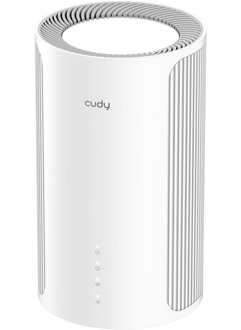 Cudy M11000 WiFi 7 Tri-Band Mesh Router System, 10Gbps High-Speed Wireless Internet, 4x2.5G Ports, Smart Home Coverage (1 Pack) raylc