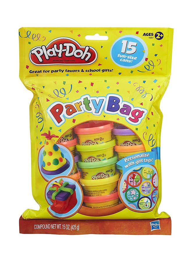 Creative Dough Modeling Activity Set with 16 Gift Stickers (Multicolored, 15-Piece, 20.32x5.08x13.9cm) rt8zz