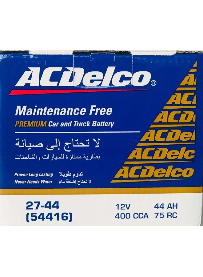 Premium Automotive Lead-Acid Battery 12V 44AH (Maintenance-Free, 54459 Model) k9k34