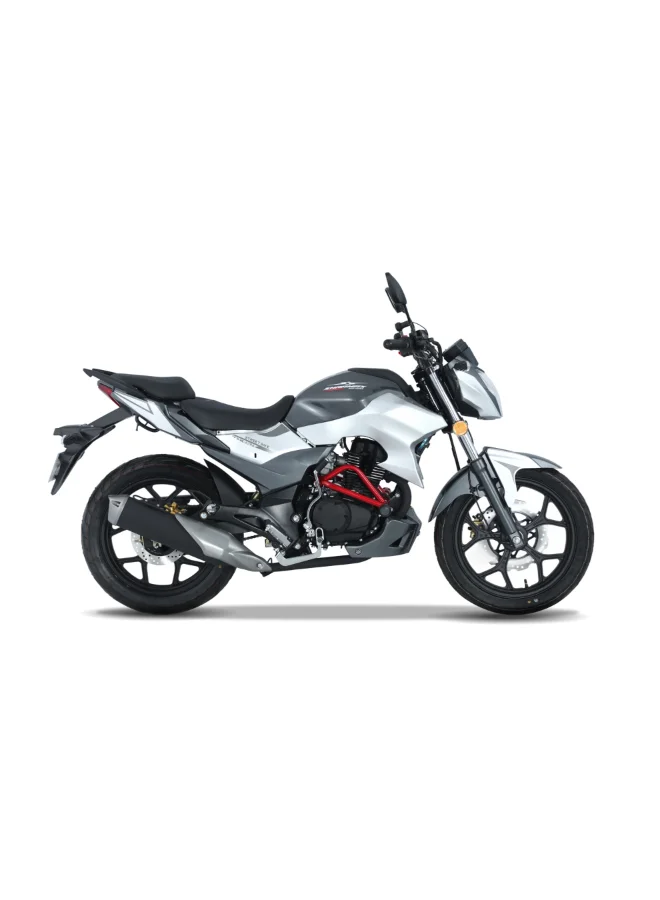 SHARMAX 149cc Street Motorcycle for Daily Commuting (Air-Cooled, 5-Speed Manual, 12 HP, Disc Brakes, Lightweight City Bike) mg18q
