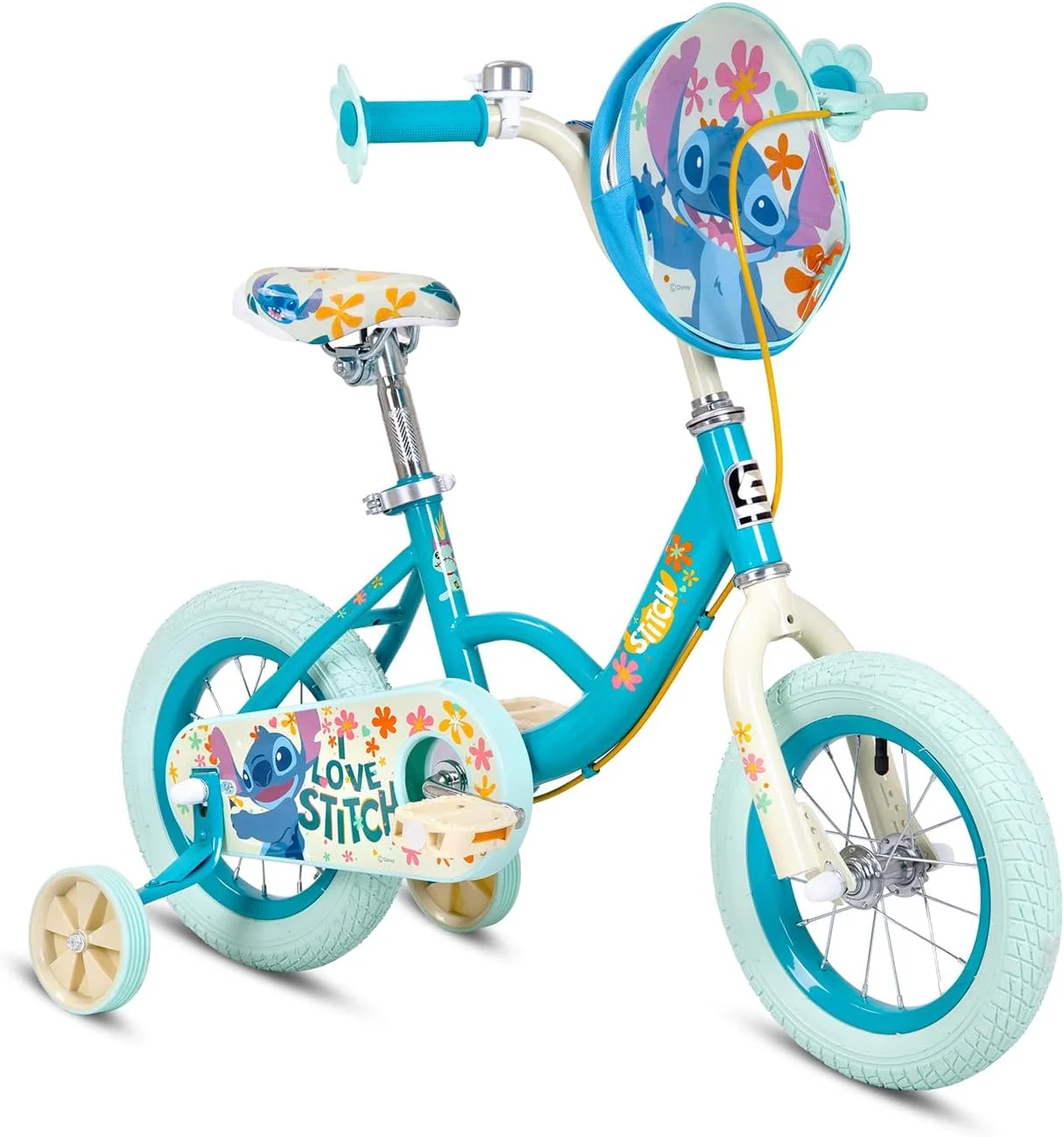 Spartan Kids Bicycle 12-Inch Wheel Girls Bike with Training Wheels and Ergonomic Steel Frame (Blue, 12-Inch) h4cqp
