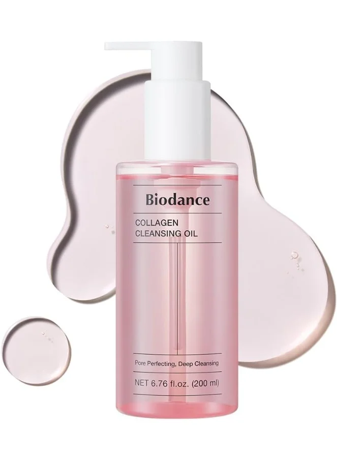 BIODANCE Collagen Facial Cleansing Oil, Gentle Makeup Remover for Sensitive and Oily Skin (200 mL) 19yij