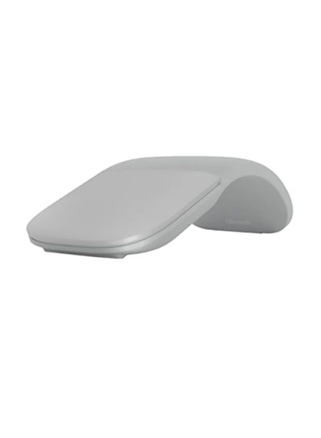 Professional Wireless Arc Mouse Ergonomic Slim Design (Light Grey) bv3tt