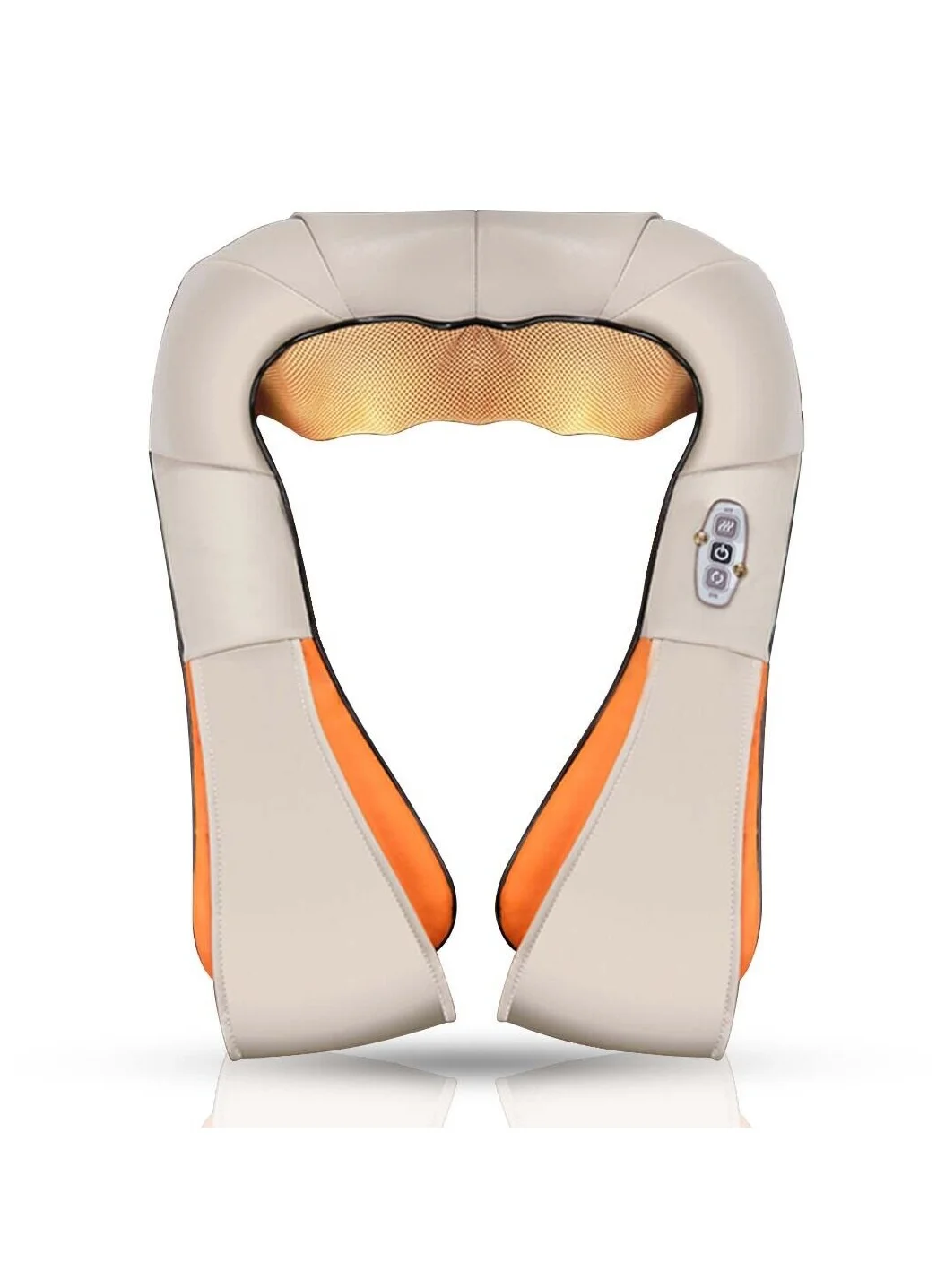 BLOOMING TIME Electric Kneading Body Massager with Heat Therapy for Neck Back and Shoulder Relief (Premium Portable Device) m5a3x