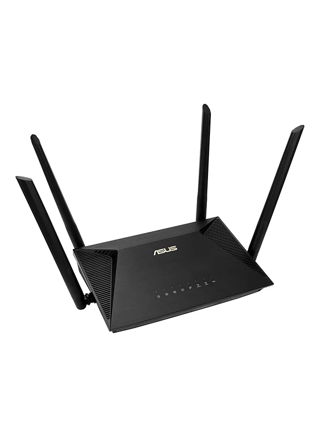 Premium AX1800 Dual Band WiFi 6 Router with MU-MIMO and OFDMA Technology for High-Speed Home Networking (Black, 1 Pack) kou6i