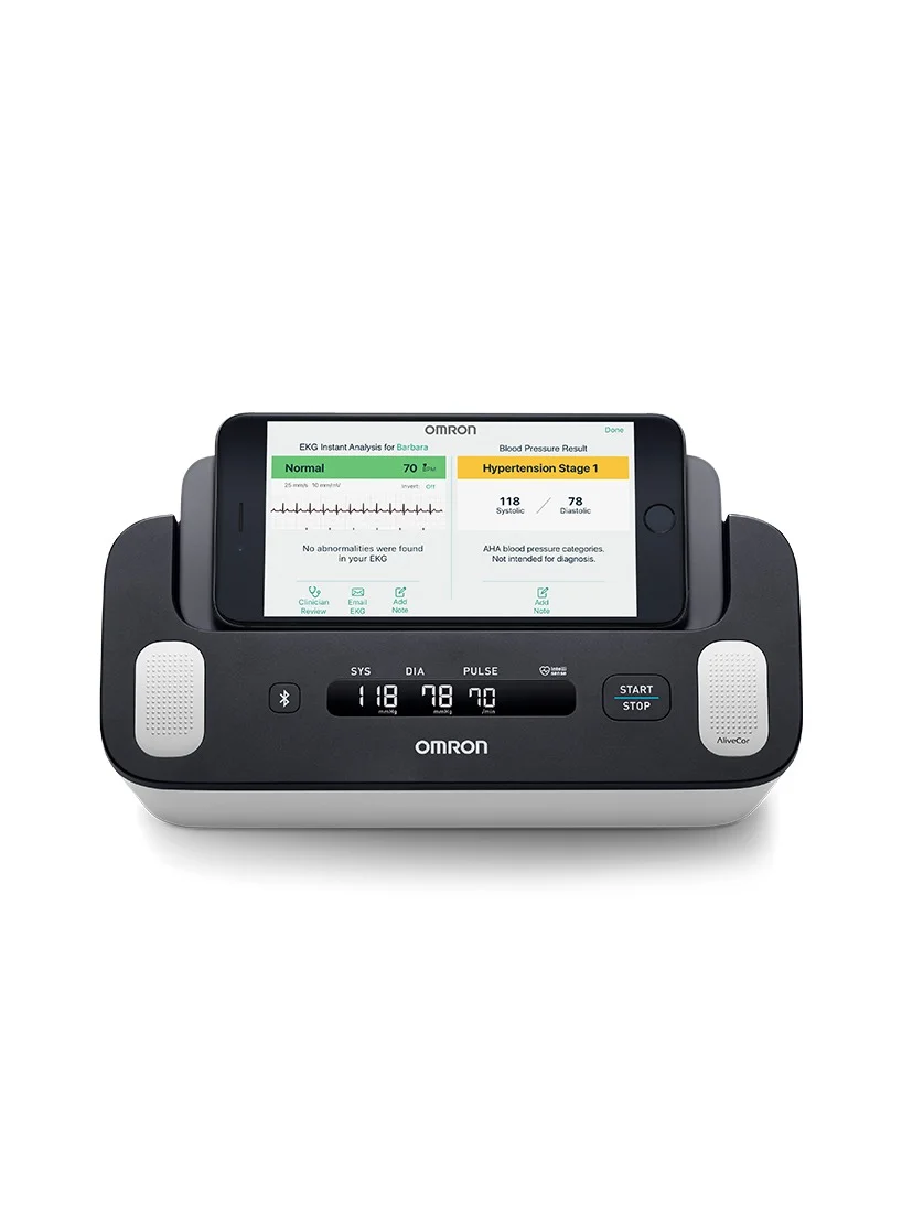 Premium Smart Blood Pressure Monitor and ECG Device for Home Health Monitoring (1 Unit) t8omi