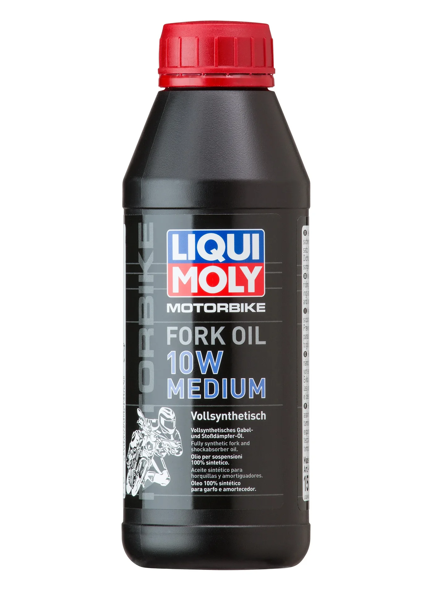 Premium Motorbike Fork Oil 10W Medium Viscosity Synthetic Blend (500 mL) 71k7r