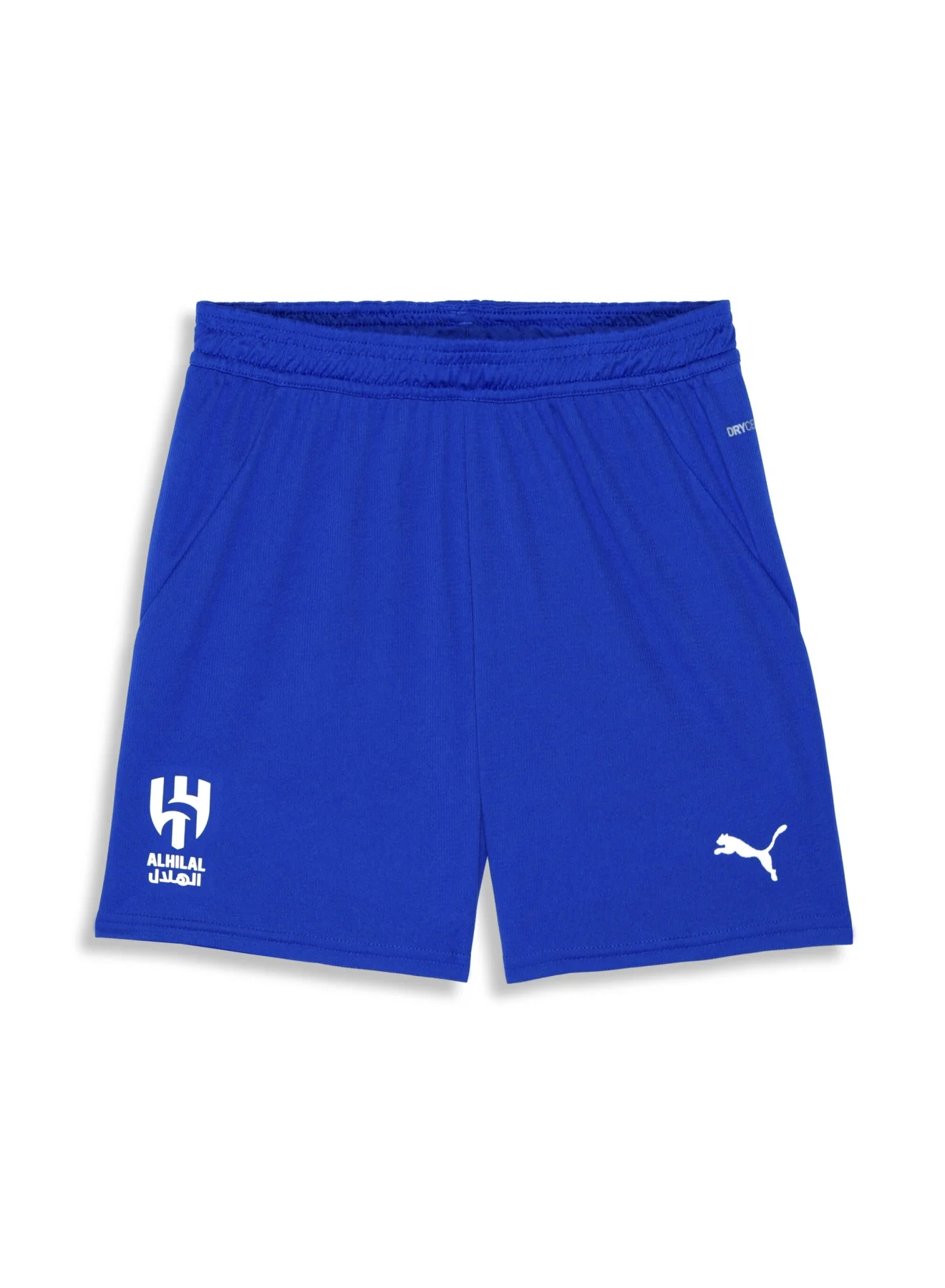 Sport Al-Hilal SFC 24/25 Kids Unisex Football Shorts (Blue, Youth Size) 05us0