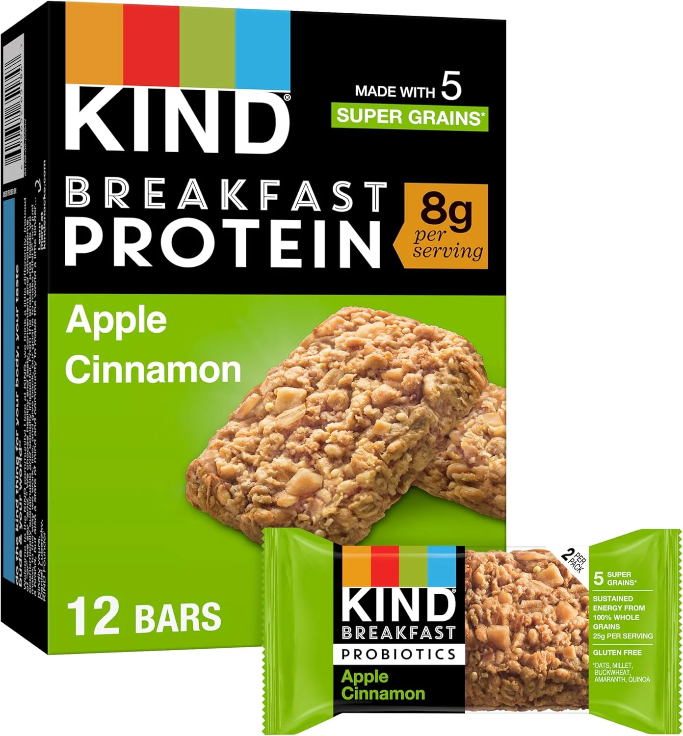 Premium Breakfast Protein Bars Cinnamon Flavor (40g) gct94