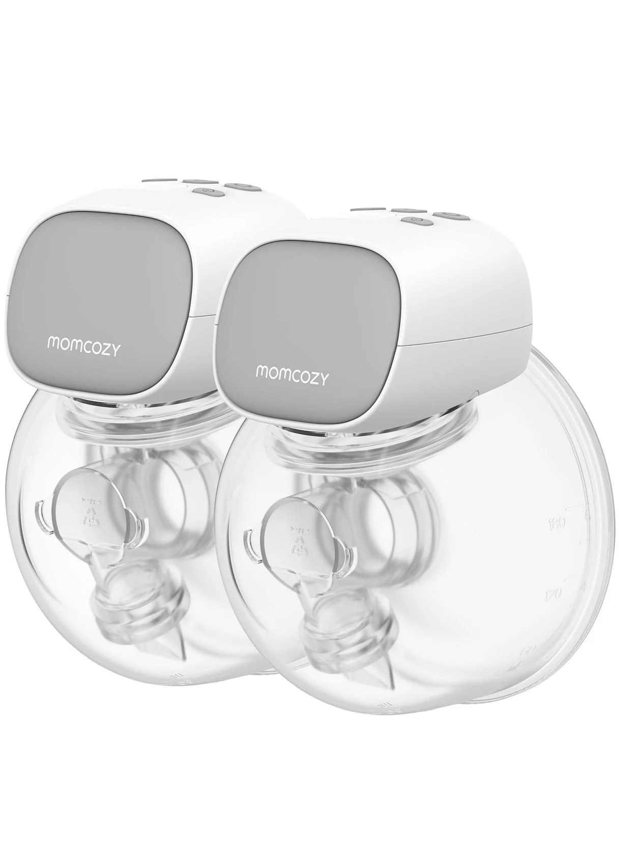 Momcozy S9 Pro Wearable Electric Breast Pump Double Hands-Free Design with LED Display (9 Levels, 2 Modes) zlkf7