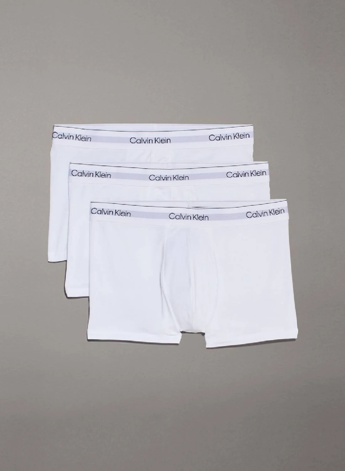 Premium Cotton Stretch Trunks Underwear Set (3 Pack, Black/Grey/White) f5kyw