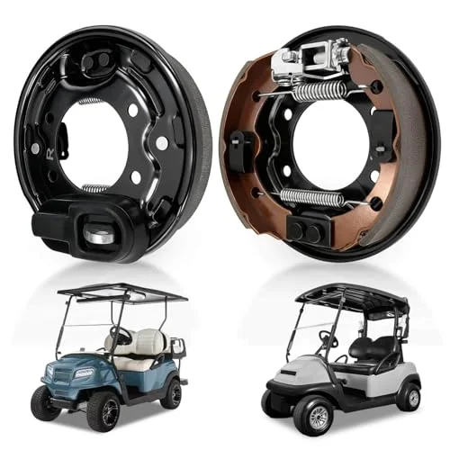 LEAPGOMAX Golf Cart Rear Brake Assembly Set for DS Precedent and Tempo Models (Driver and Passenger Side, 1 Pair) lt17z