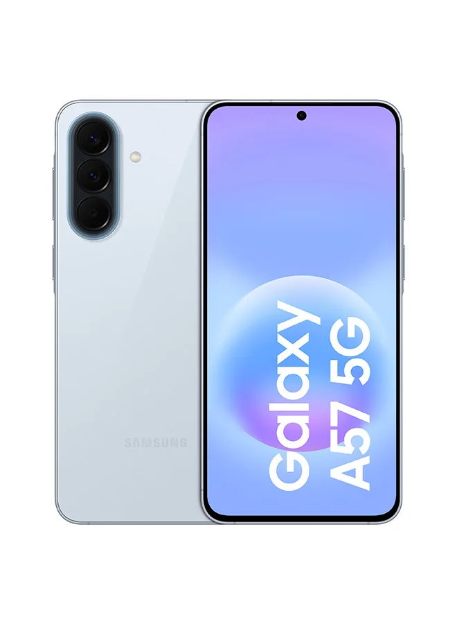 Ultra-HD A57 5G Smartphone Dual SIM (Icy Blue, 8GB RAM, 256GB Storage, 6.7-inch Display) 4zflx
