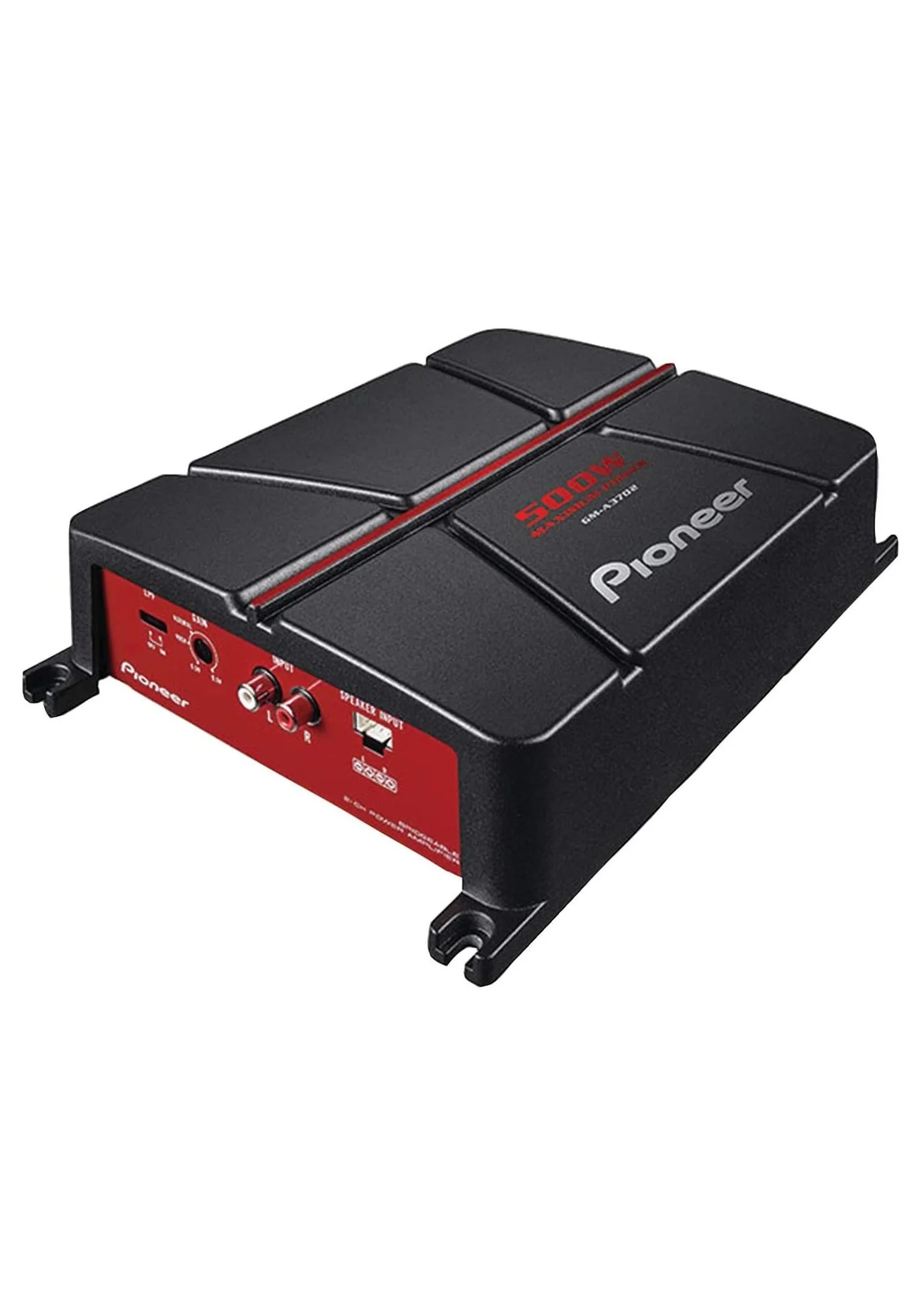 2-Channel Bridgeable Car Audio Amplifier 500W Peak Power Premium Sound System (Black, 500W) ea844