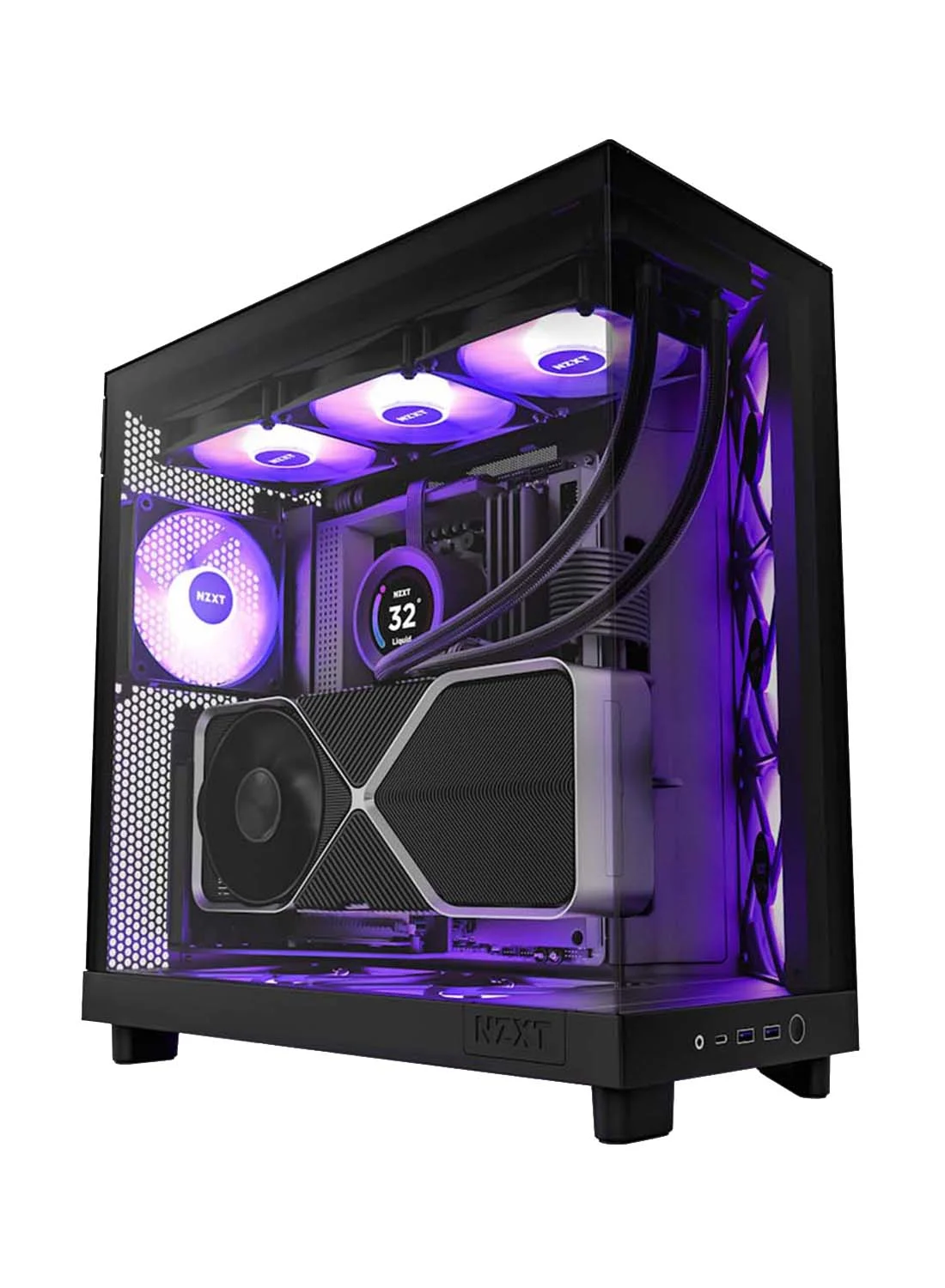 BOLT Customized Gaming PC Desktop (32GB RAM, 1TB SSD, Black) - High-Performance Professional Gaming System iy67m