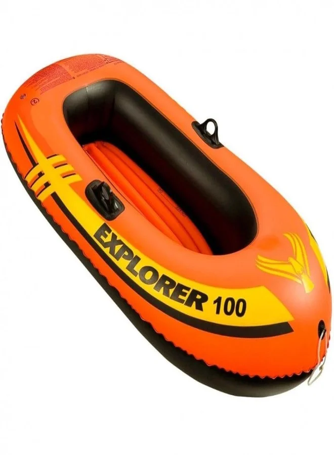Explorer Inflatable Play Boat Recreational Watercraft for Kids (147cm x 84cm x 36cm) zbkbj