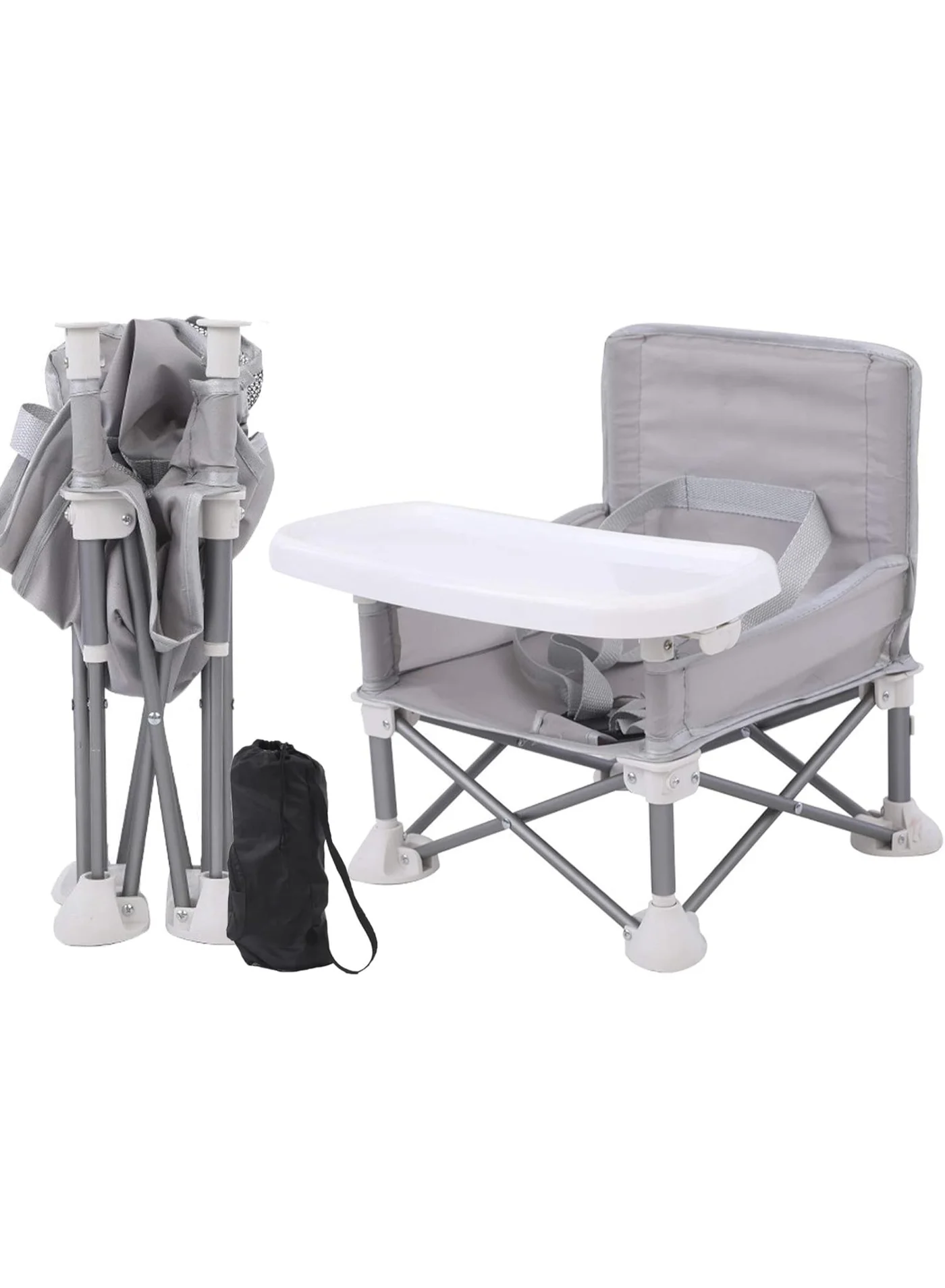FALAHOM Portable Baby Seat for Travel, Compact Foldable Design with Safety Straps for Indoor and Outdoor Use (Toddlers, Kids) glub7