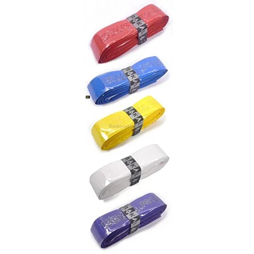 Karakal PU Super Squash Grip Premium Non-Slip Replacement Overgrip (Assorted Colors, 3 Pack) 6oeo6