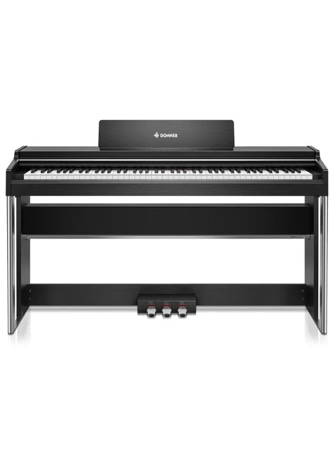 Premium Digital Piano with Touchscreen Interface (Black, Intermediate Level) ksrro