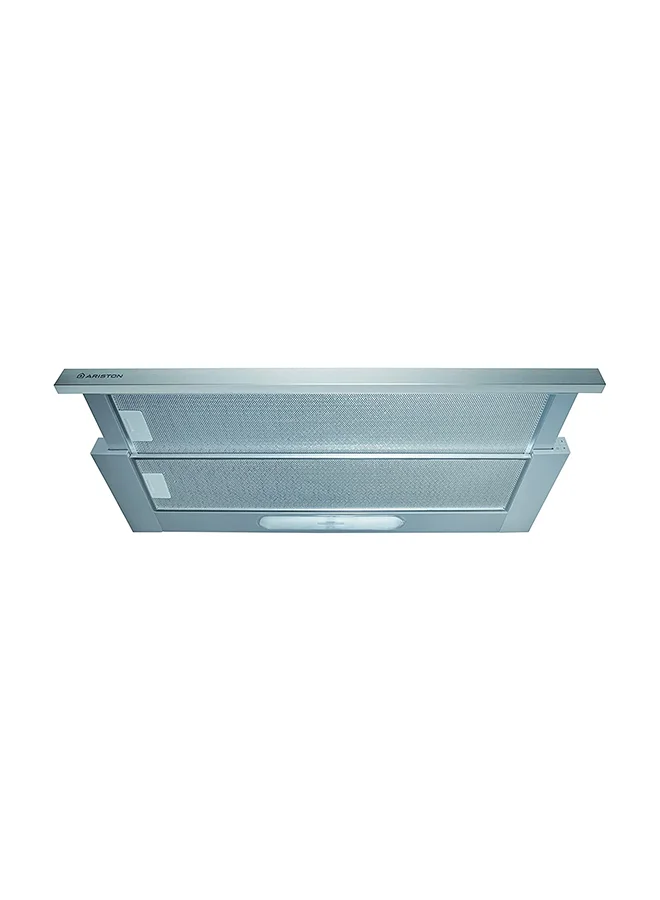 Premium Built-In Chimney Visor Hood 90cm Telescopic Wall Mounted Stainless Steel Kitchen Ventilation System (Silver, 90cm) vv7ps