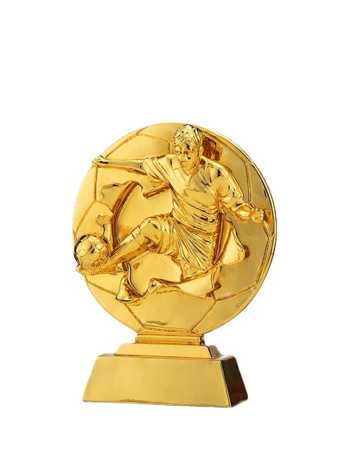 Premium Resin Football Trophy Award Statue (11x7x20cm) p8hp7