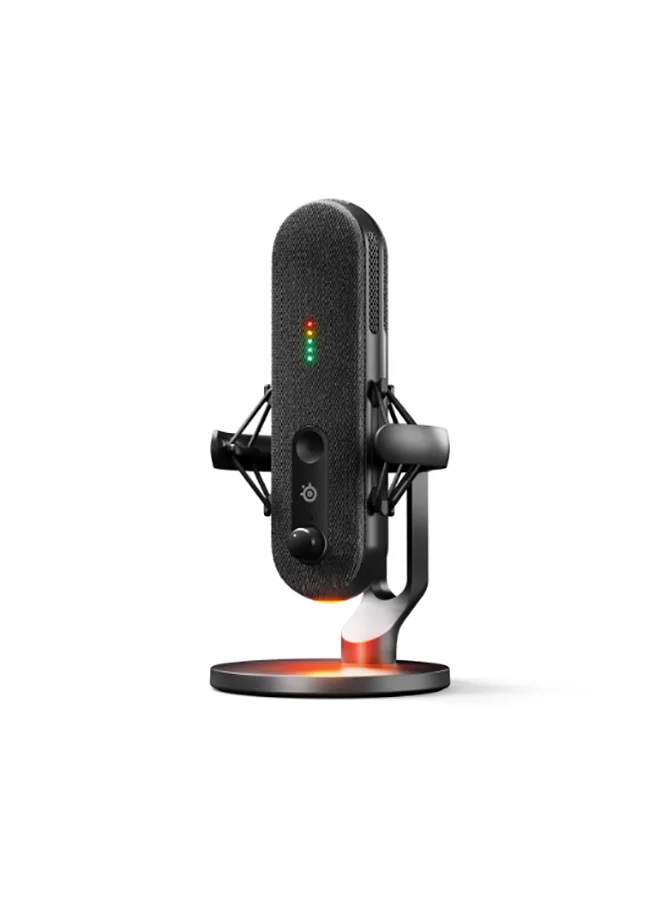 Premium Gaming USB-C Condenser Microphone Professional Studio Audio Quality for PC Streaming and Content Creation (Black) xutid