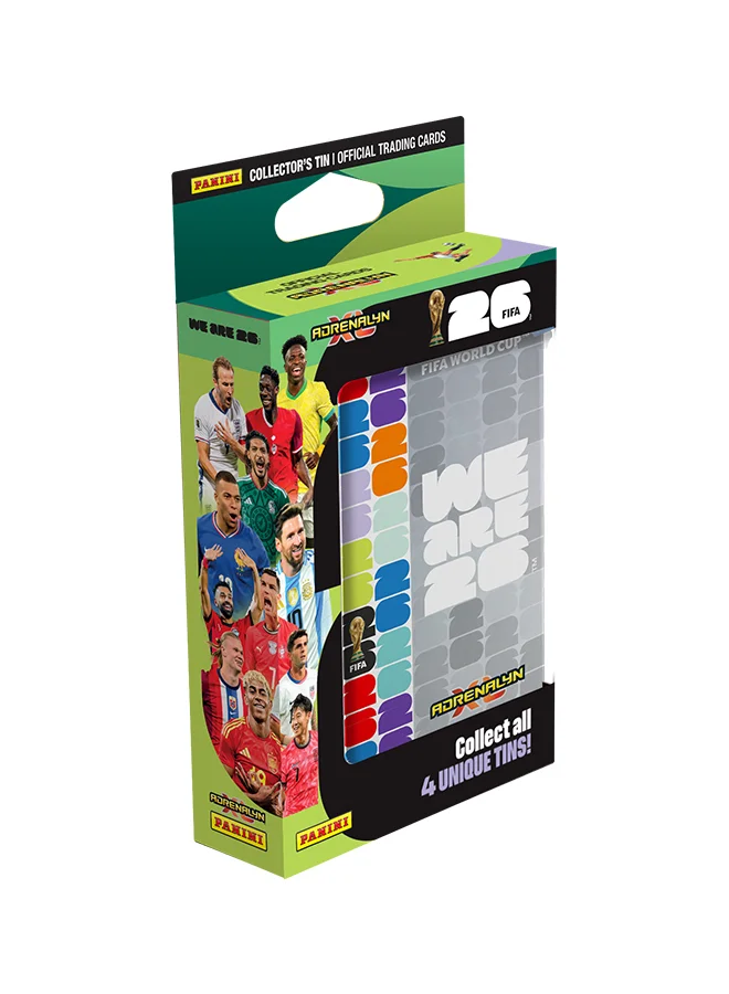 FIFA World Cup 2026 Collectible Trading Card Mini Tin (Premium Edition, 1 Pack) lvs3d