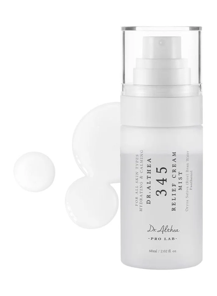 Dr.Althea 345 Relief Cream Mist Hydrating Facial Spray (60 mL) 3iopy