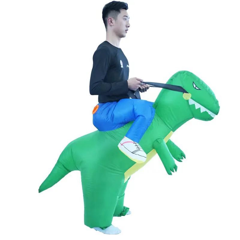 Loquat Inflatable Dinosaur Costume for Kids, Premium Cartoon Performance Outfit for Parties and Stage Shows (One Size) qltj3