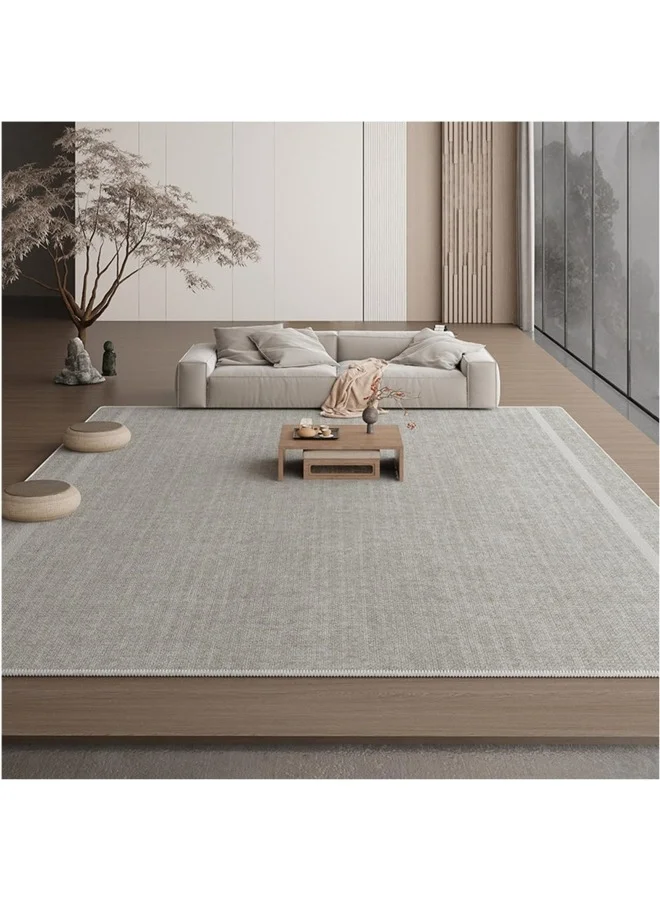 GGEROU Living Room Rug, Non-Slip Washable Low Pile Carpet, Wear-Resistant Floor Mat for Home and Office (200 x 300cm) 2mep5