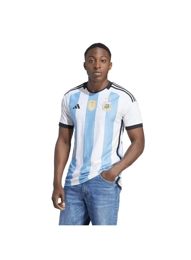 Sport Argentina National Team Home Jersey Premium Breathable Athletic Apparel (Blue and White, Large) wyao4