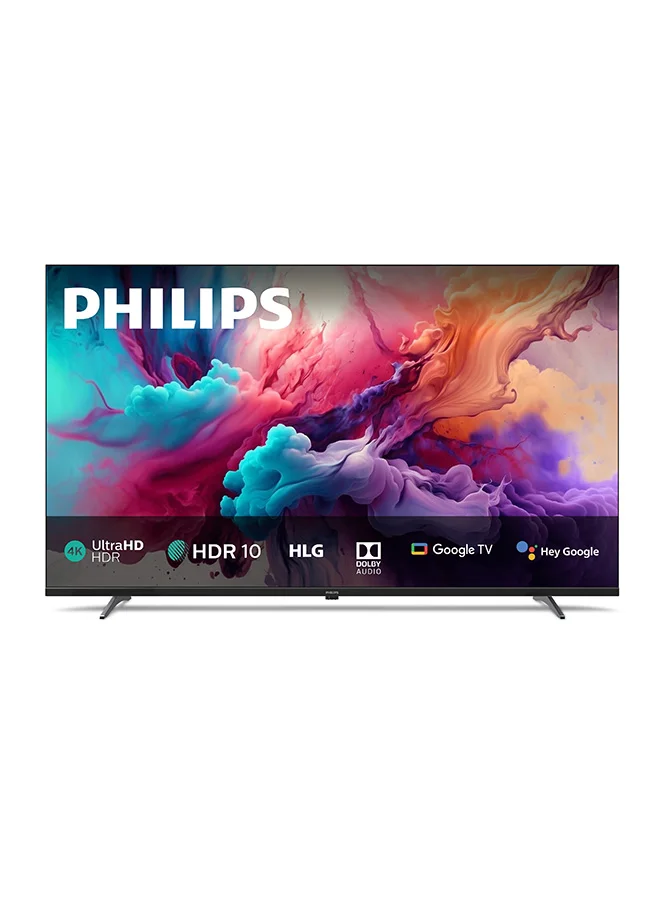 Professional 55 Inch 4K Ultra HD Smart TV with Voice Control and Dolby Vision (Black, 140 cm) n4nne