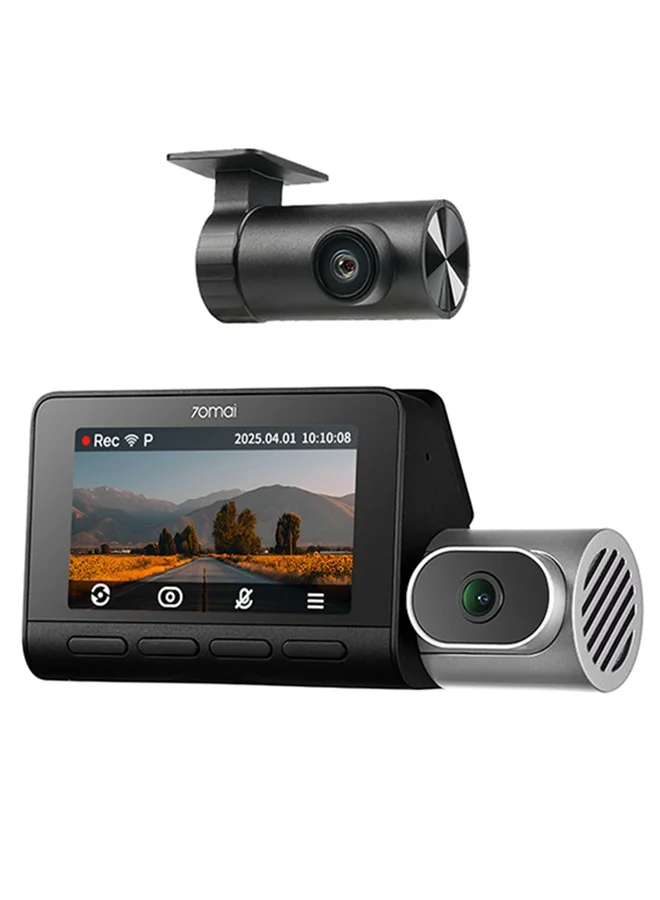 Premium 4K 3-Channel Dash Cam with HDR Night Vision and WiFi 6 Connectivity (256GB Storage Included) 9ufig