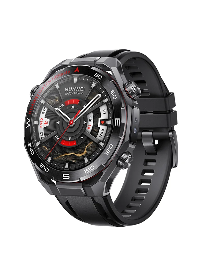 Premium Smartwatch Zirconium Liquid Metal Case eSIM Cellular Calling Health Monitor (Black, 3.8 cm) px42h