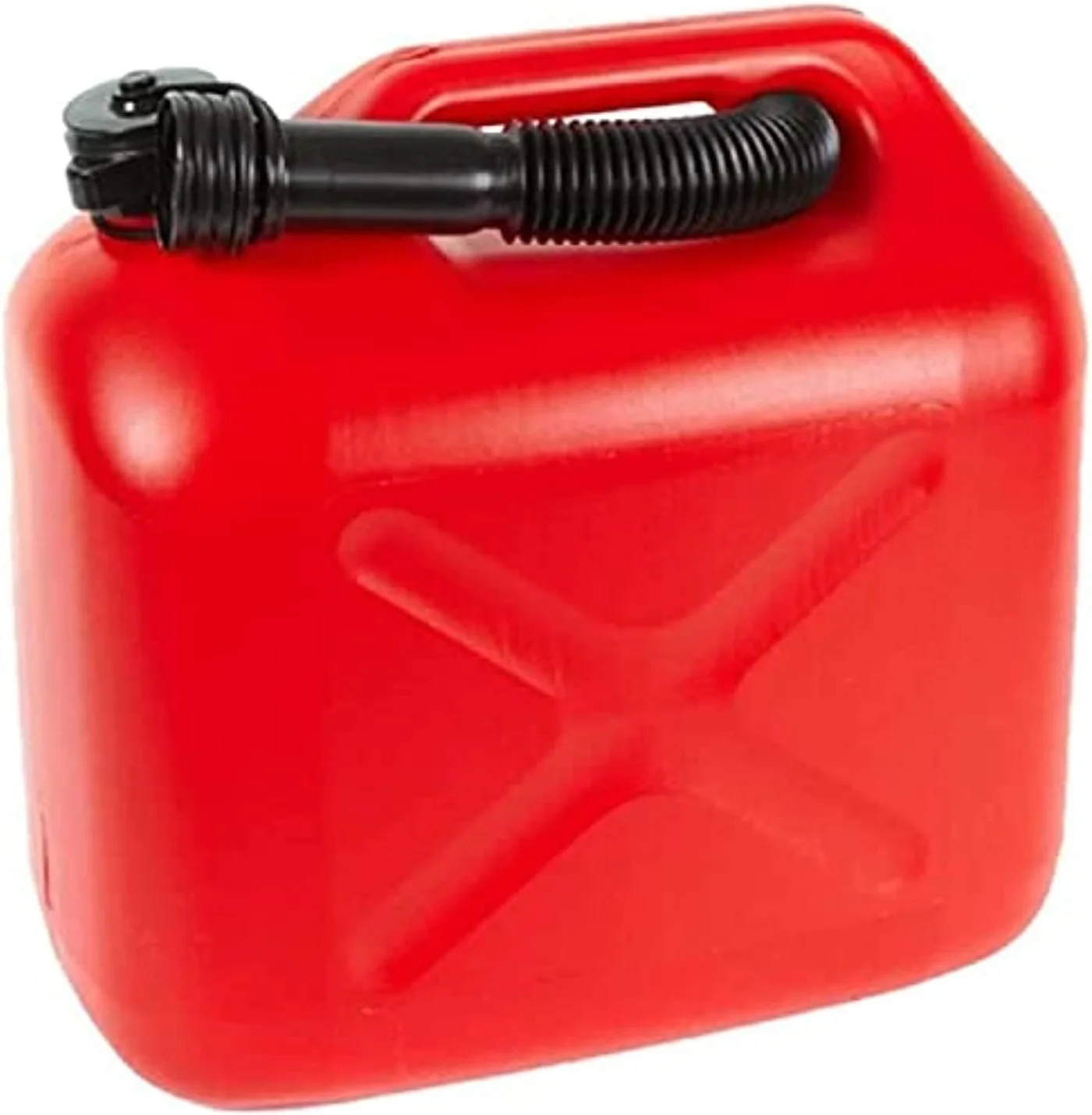 AQSON Premium Fuel Storage Container with Child-Resistant Spout (Red, 20 L) u4vti