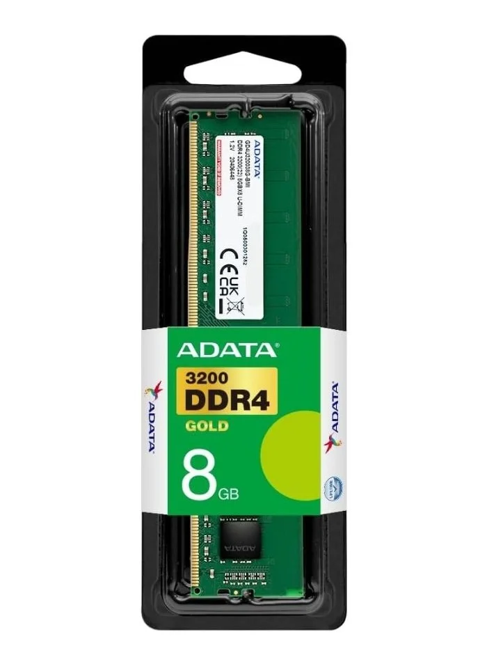 Premium Desktop Memory RAM 8GB DDR4 3200MHz U-DIMM High-Performance Upgrade Module ub4p9