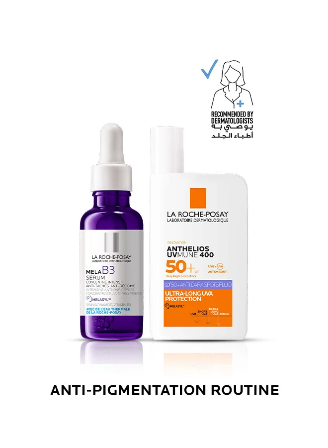 Premium Dark Spot Correcting Serum and Sunscreen Protection Set (30 mL + 50 mL) yax6b