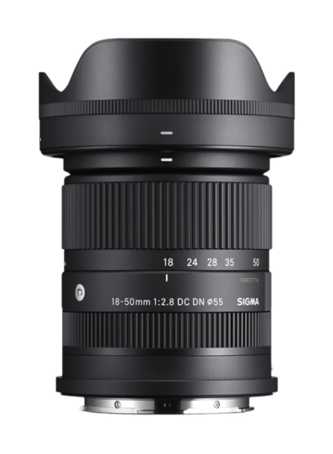 SIGMA 18-50mm F2.8 DC DN Contemporary Lens for Canon RF-Mount (Black, Compact Zoom) ejej2