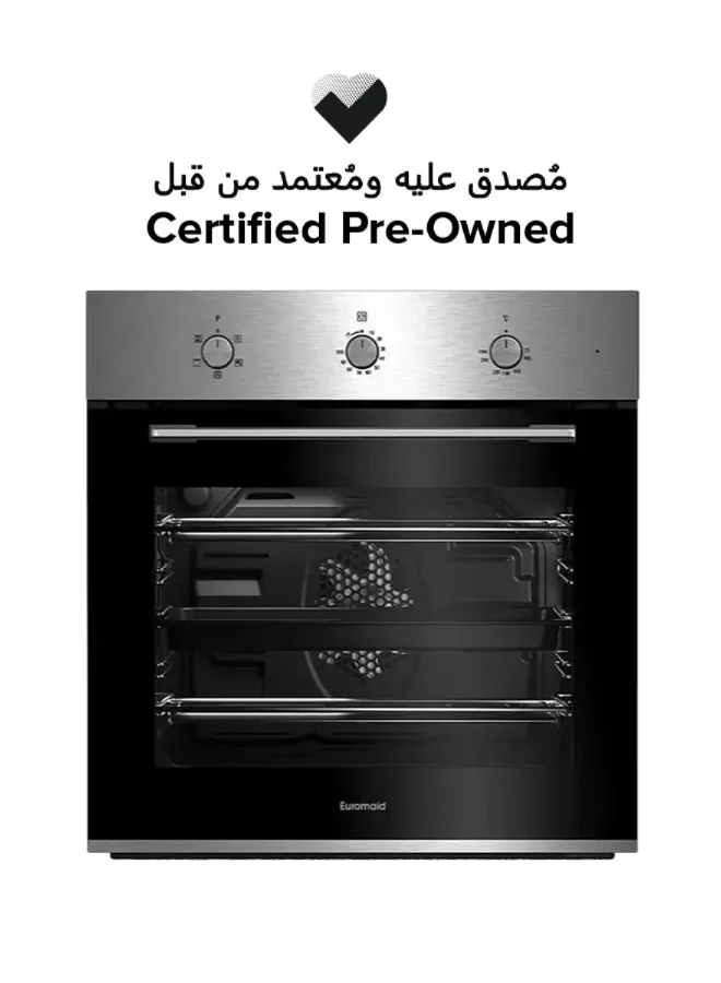 Euromaid Built-In Oven 60cm 5-Function Premium Electric Cooking Appliance (60cm) iikyz