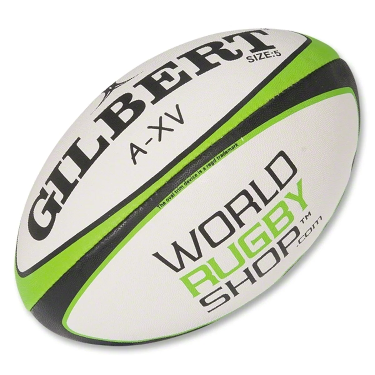 Premium Training Rugby Ball Durable Synthetic Grip Professional Sports Equipment (Size 5) dfdoy