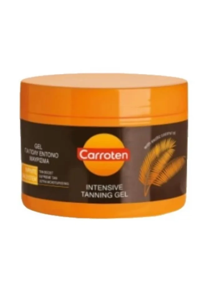 Carroten Intensive Tanning Gel with Coconut Oil and Vitamins A E (150 mL) Premium Sunbed Accelerator for Deep Glow qyoc2
