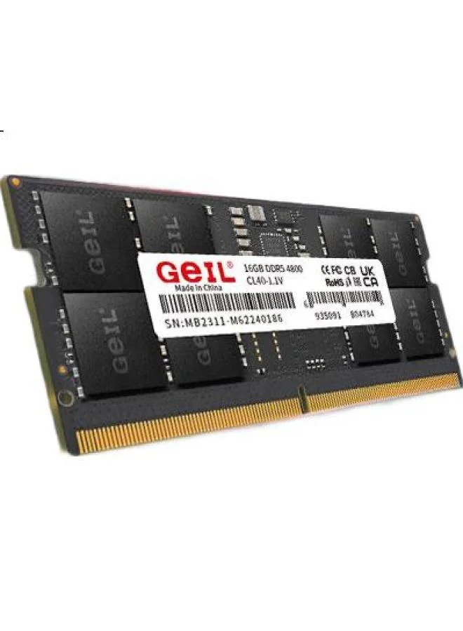 Premium DDR5 5600MHz Laptop Memory Module 16GB High-Performance RAM Upgrade for Notebooks k51tk