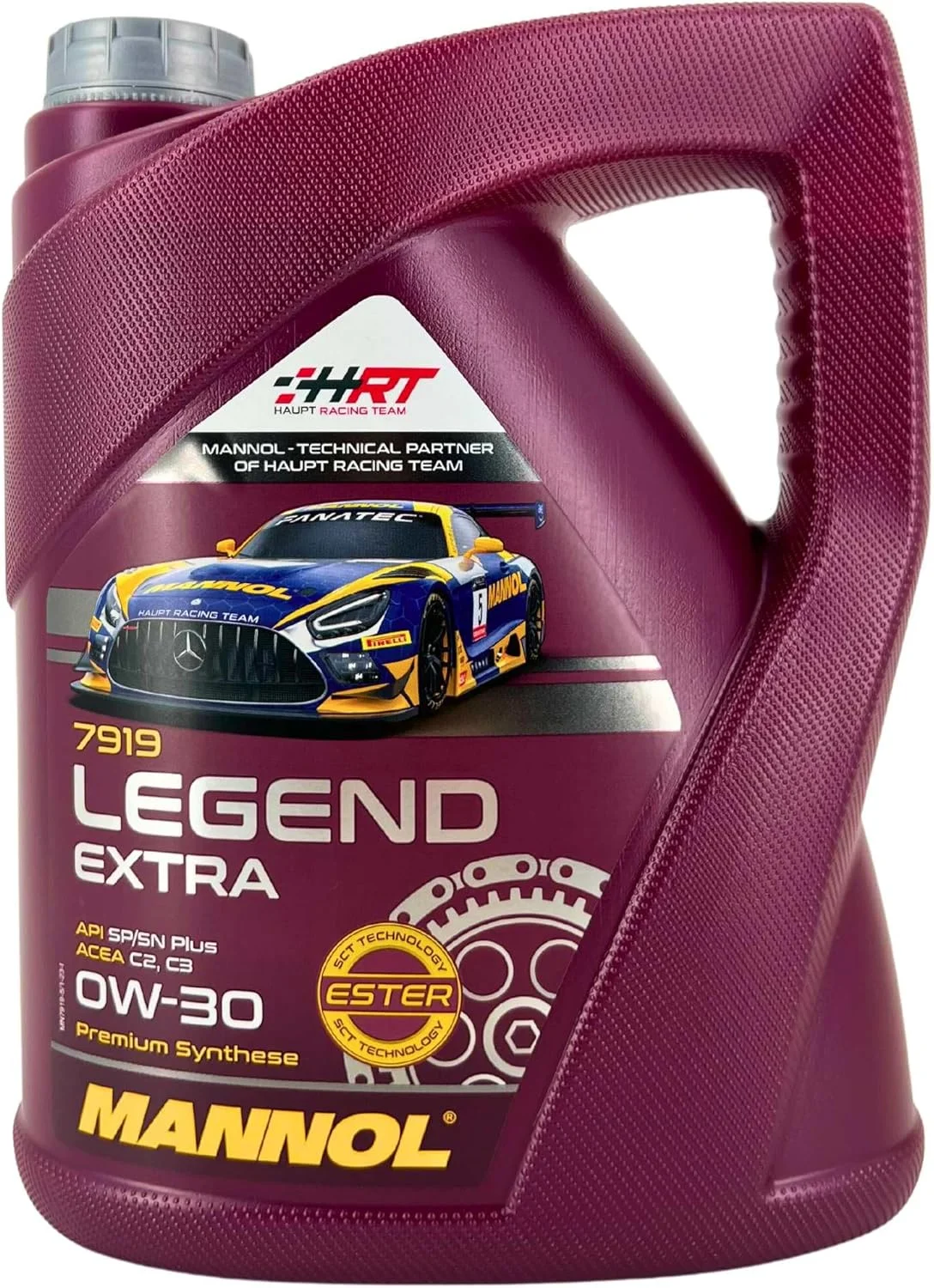 MANNOL Legend Extra 0W-30 Synthetic Engine Oil (Premium Full Synthetic, High-Performance Lubricant, 4 L) 69tnx