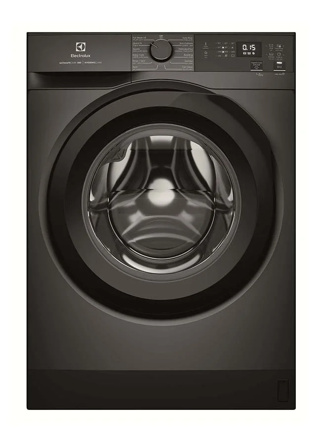 Premium Front Load Washing Machine 8kg Capacity with Eco Inverter Motor and 1200 RPM (Dark Silver, 8kg) ld9p0