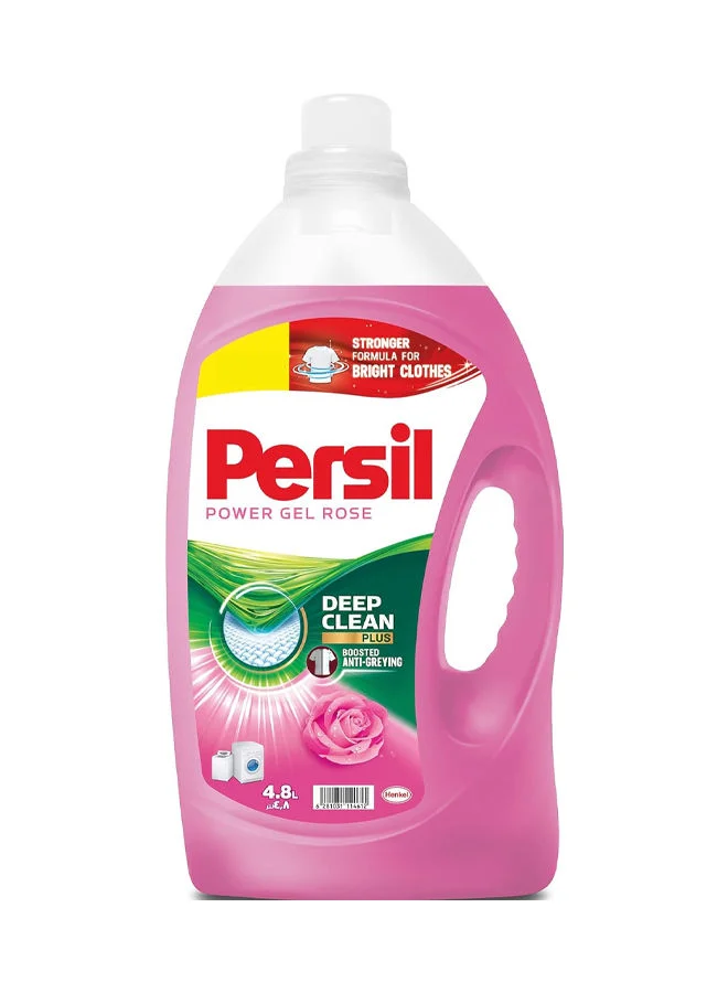 Premium Liquid Laundry Detergent with Deep Clean Technology Rose Scent (4.8 L) bb5xb