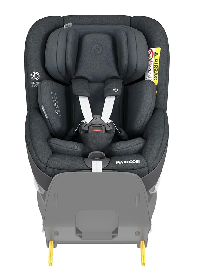 Premium 360 Swivel Infant Car Seat with G-Cell Side Impact Protection and Climaflow Ventilation (Graphite, 0-18 kg) 5bisb